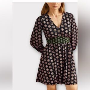 Boden floral jersey spring dress